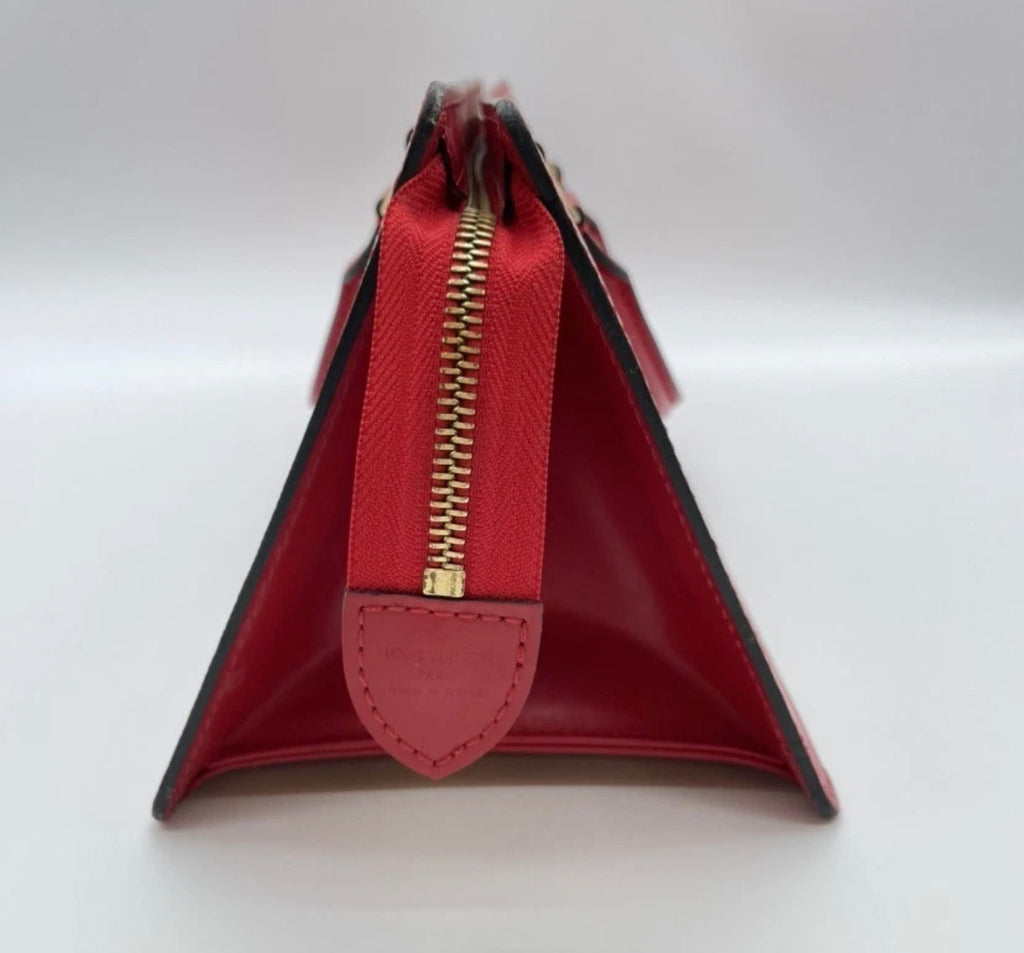 Louis Vuitton Sac Triangle – Red Epi