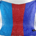 Givenchy Signature Silk Chiffon Scarf | Blue, Red & Purple