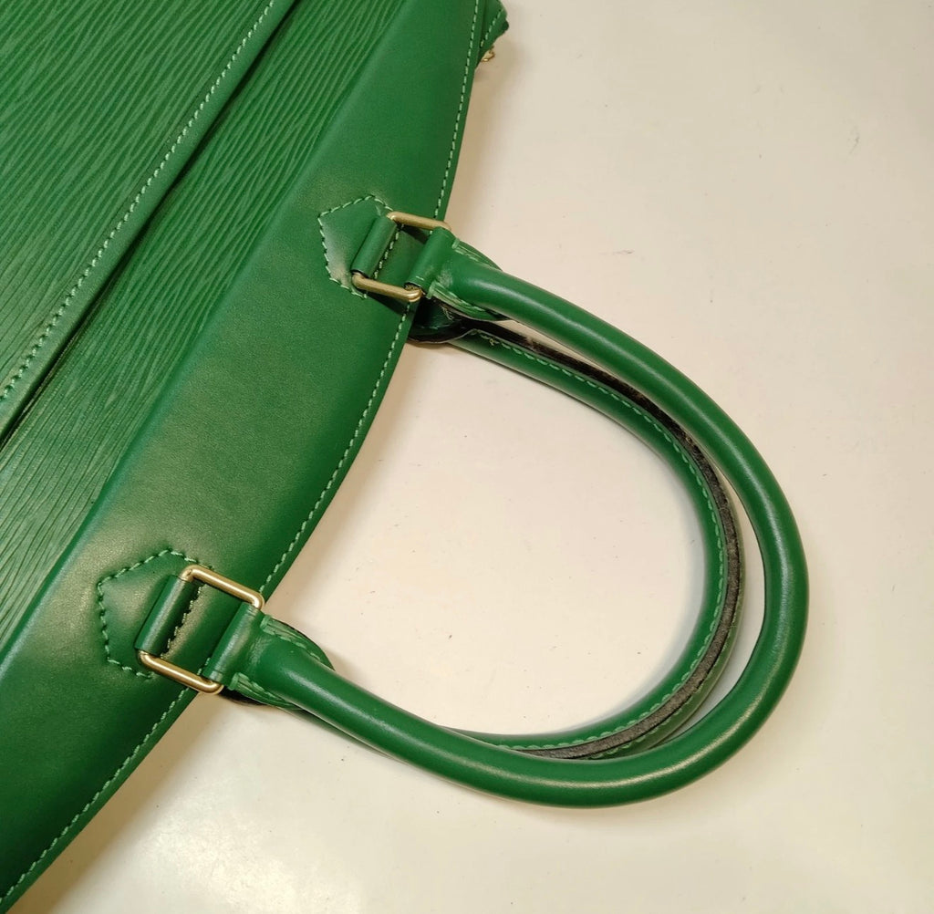 Louis Vuitton Green Epi Riviera