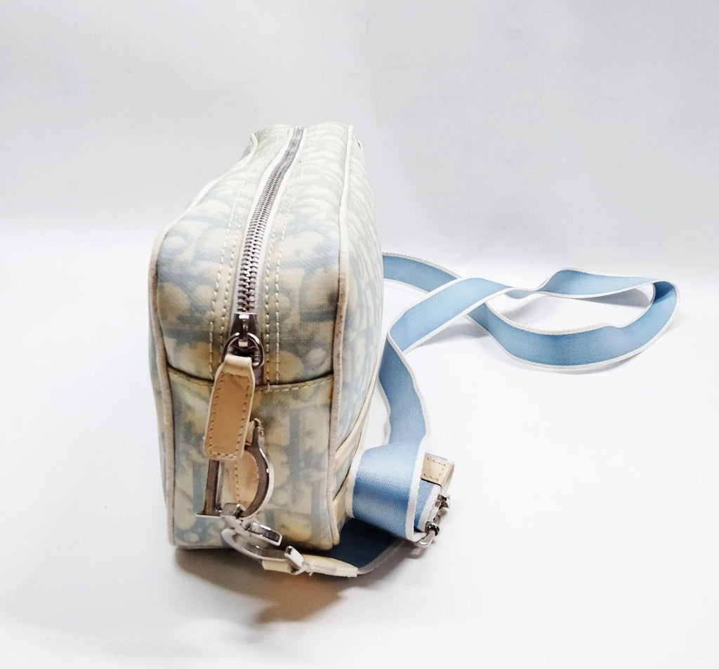 Christian Dior Blue Trotter “1” Shoulder Bag