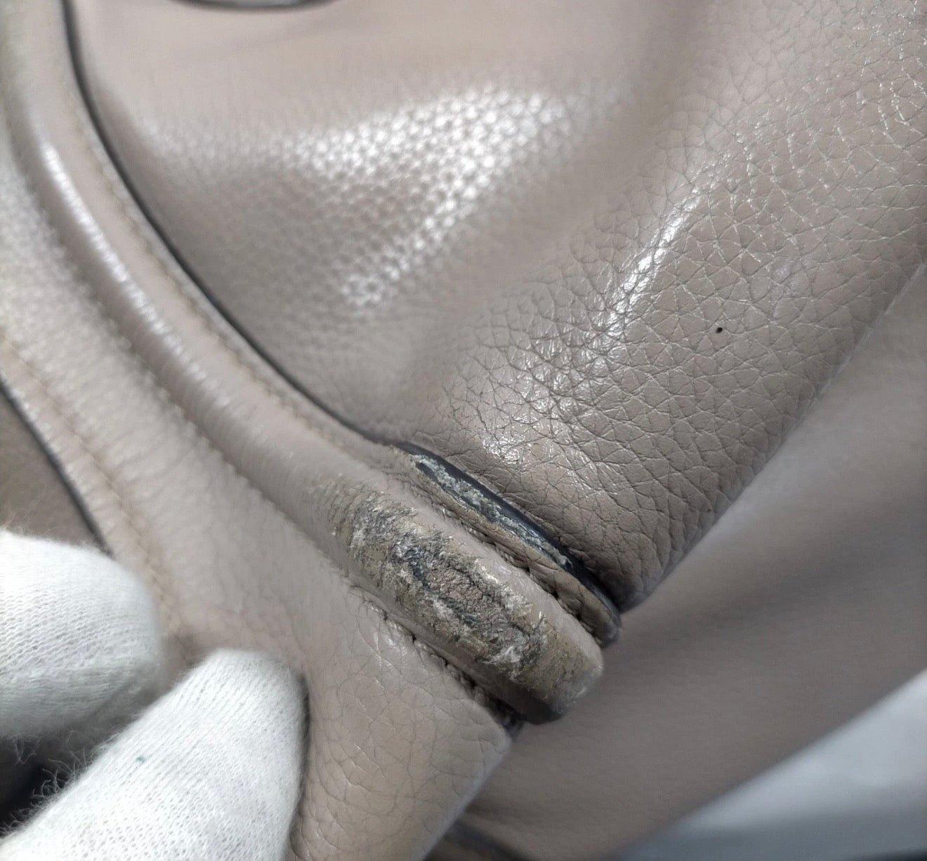 Celine Luggage Tote –Light Taupe Leather