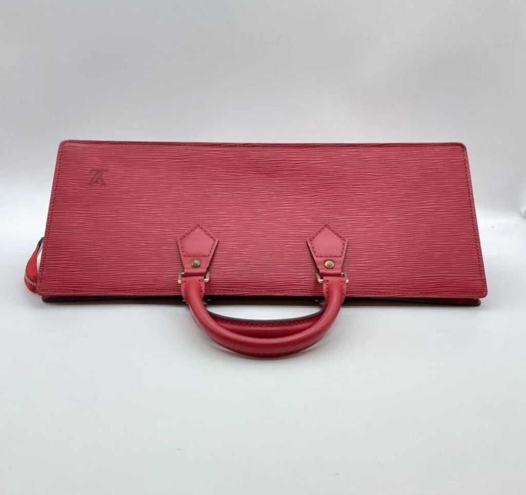 Louis Vuitton Sac Triangle – Red Epi