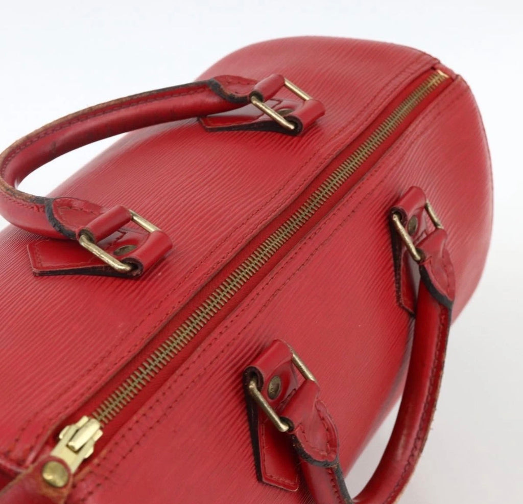 Louis Vuitton Epi Leather Speedy 25 – Red