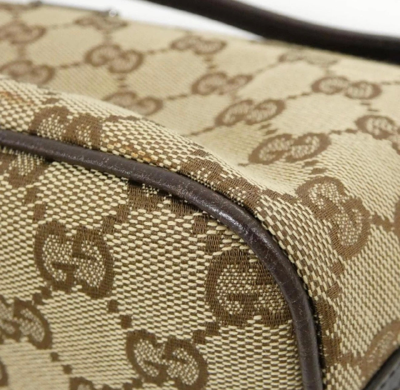 Gucci GG Canvas Mini Pouchette Bag