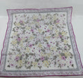 Christian Dior Vintage Silk Pocket Scarf | Romantic Floral Print