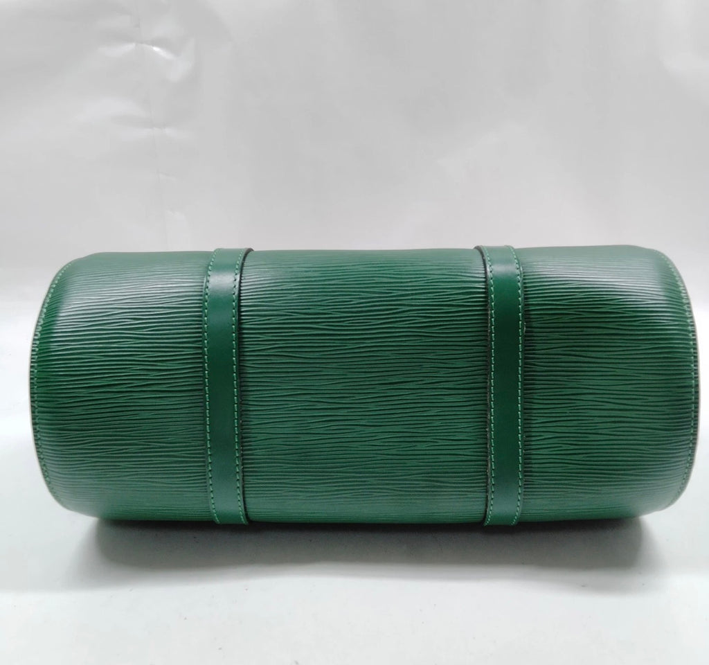 LOUIS VUITTON Epi Soufflot Hand Bag Green