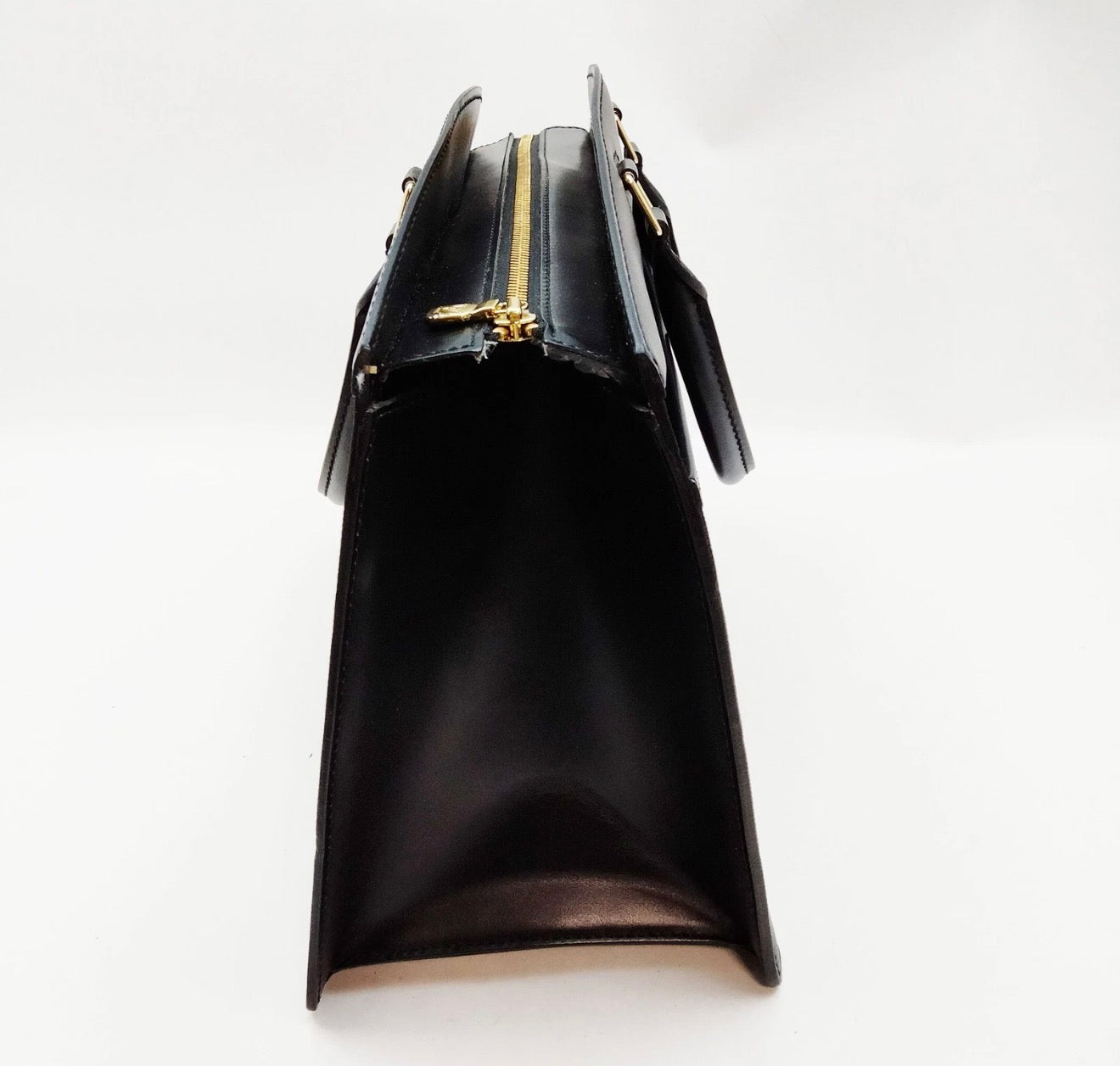 Louis Vuitton Epi Leather Riviera Handbag – Black
