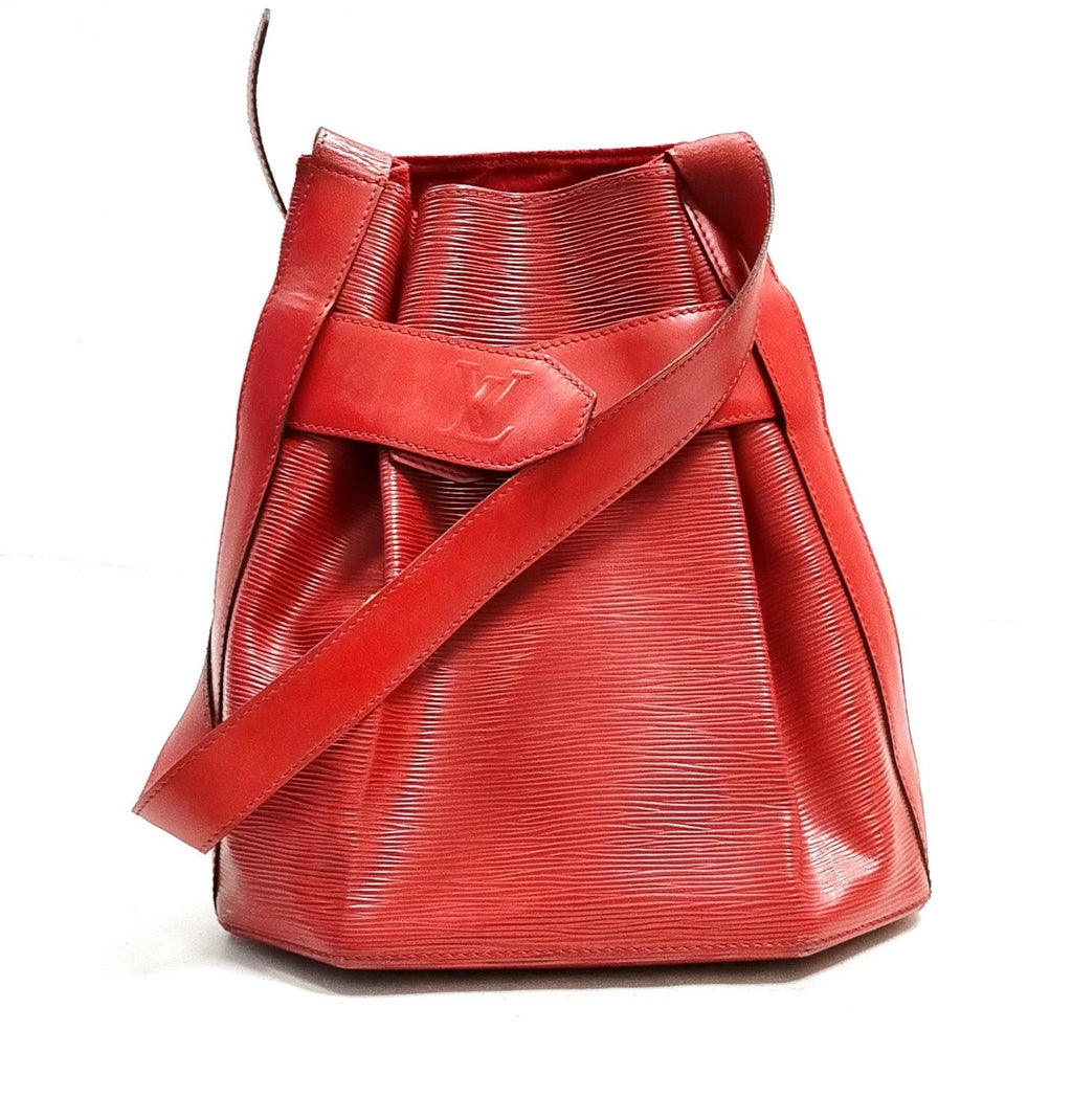 Louis Vuitton Epi Leather Sac Depaule – Red