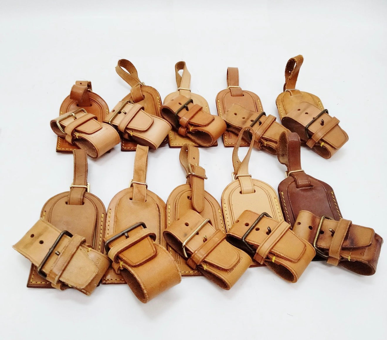 Louis Vuitton Luggage Tag & Poignet Set