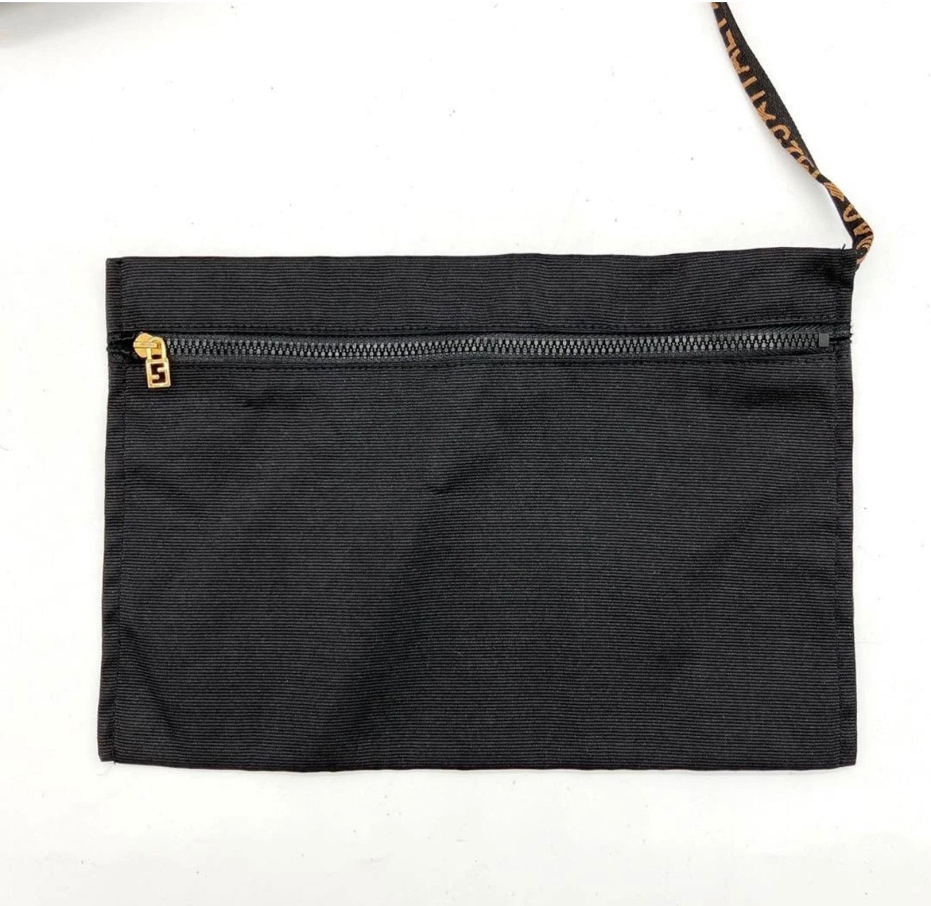 Fendi  Nylon Travel Duffel Bag with Matching Pouch