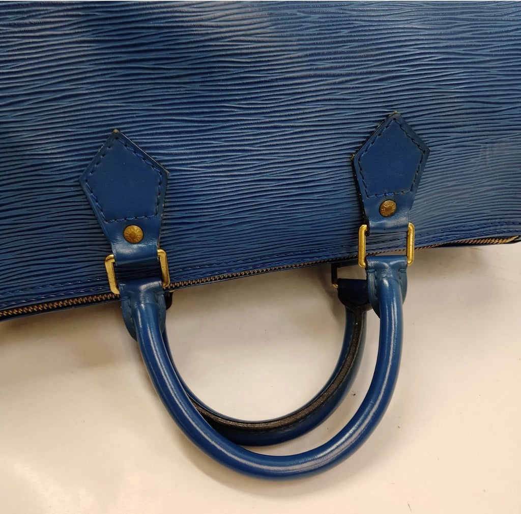 Louis Vuitton Epi Speedy 30 – Toledo Blue