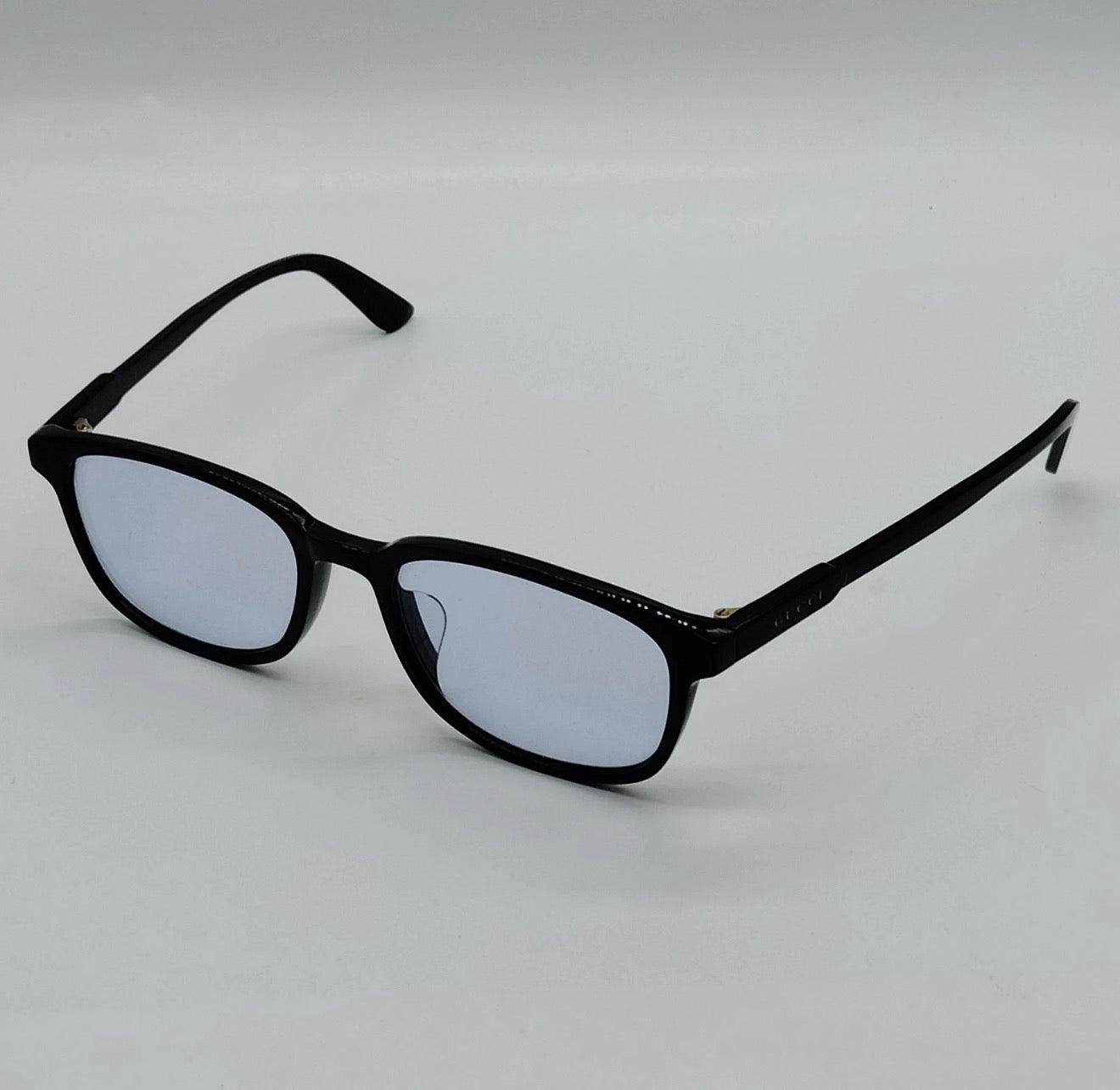 Gucci Black Rectangular Sunglasses
