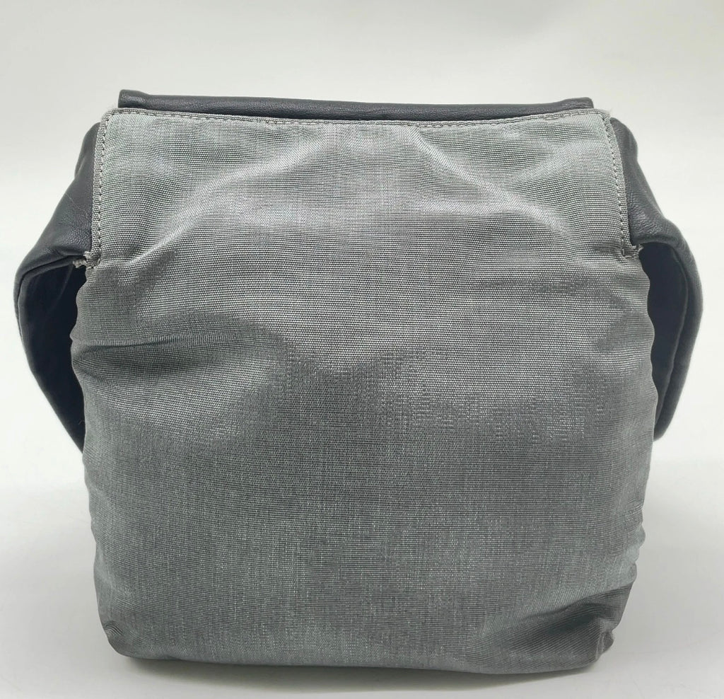 Loewe Leather Belt Bag – Black / Grey