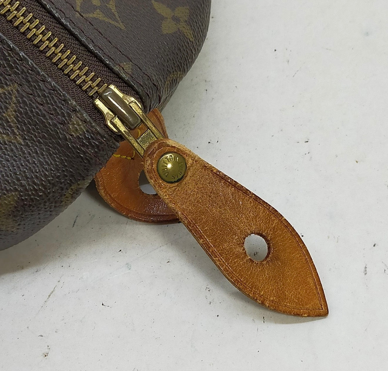 Louis Vuitton Monogram Speedy 30 with Lock and key