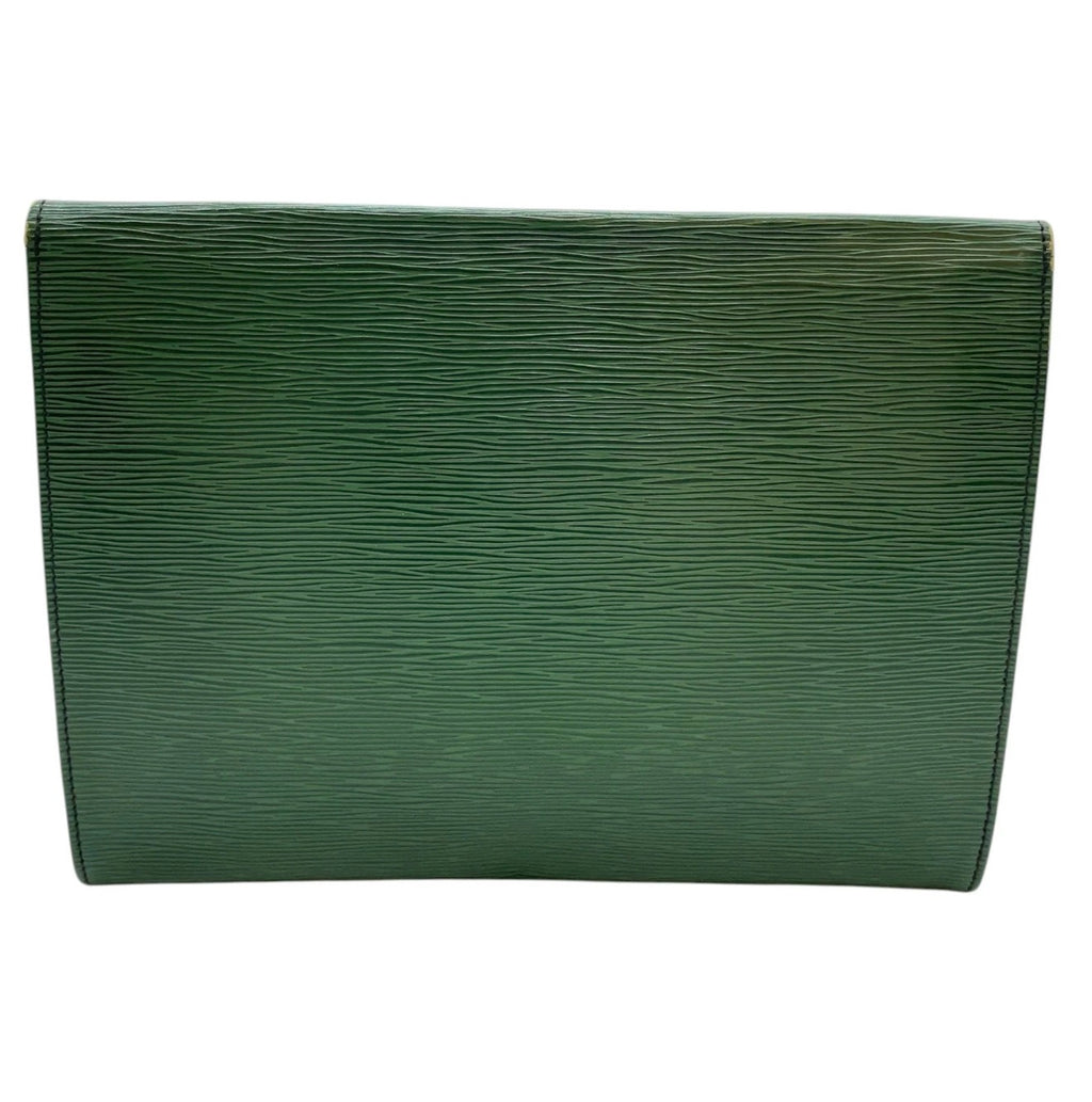 Louis Vuitton Epi Extra Large Clutch - Green