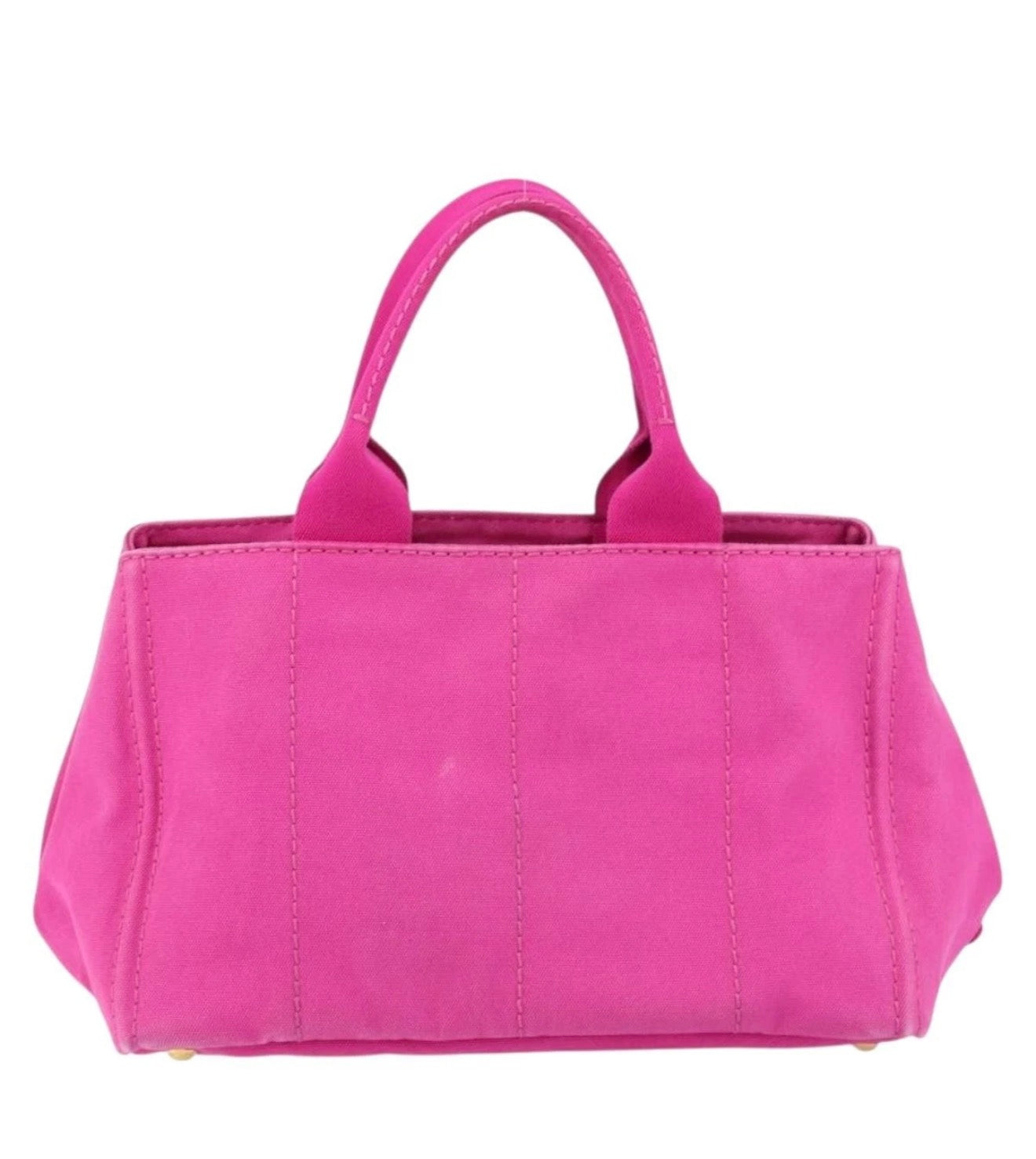 Prada Canapa Pink Tote Bag