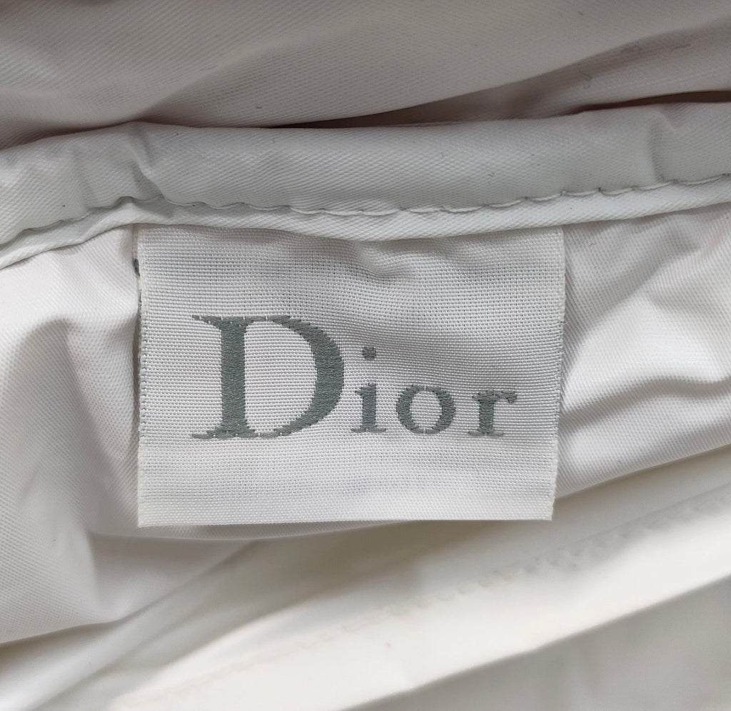 Christian Dior Pink Trotter Terry Cloth Boston Bag