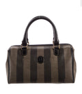 Fendi Pequin Mini Boston Bag