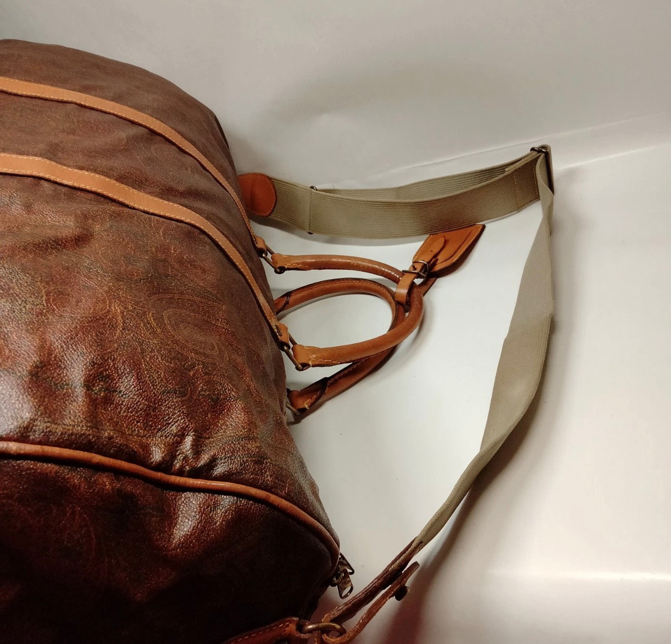 ETRO Vintage Paisley Travel Duffle