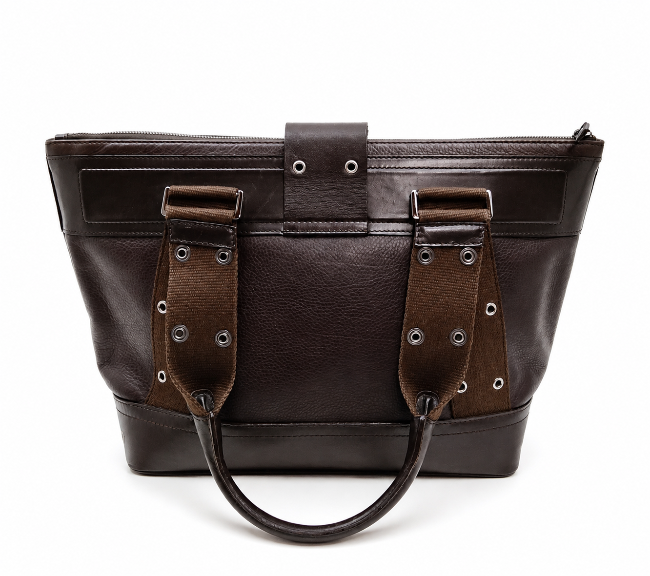 Christian Dior Leather Tote Bag – Brown