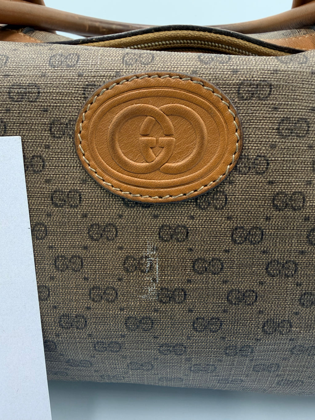Gucci GG Monogram Boston Bag
