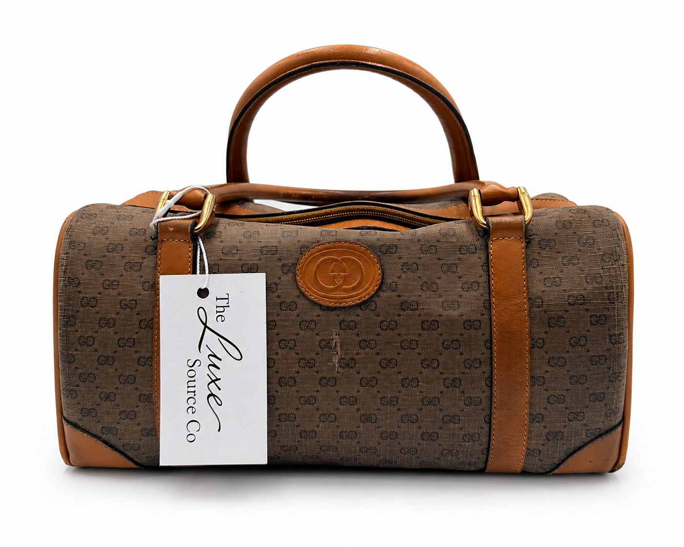 Gucci GG Monogram Boston Bag