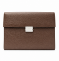 Loewe Textured Leather Portfolio Clutch