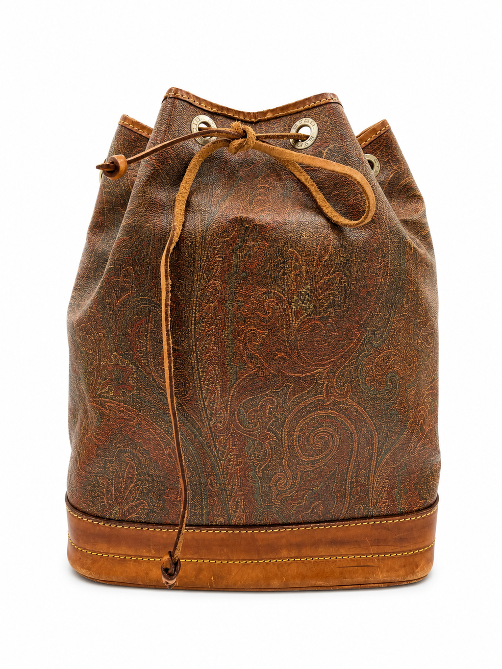 Etro Paisley Drawstring Bucket Bag