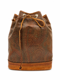 Etro Paisley Drawstring Bucket Bag