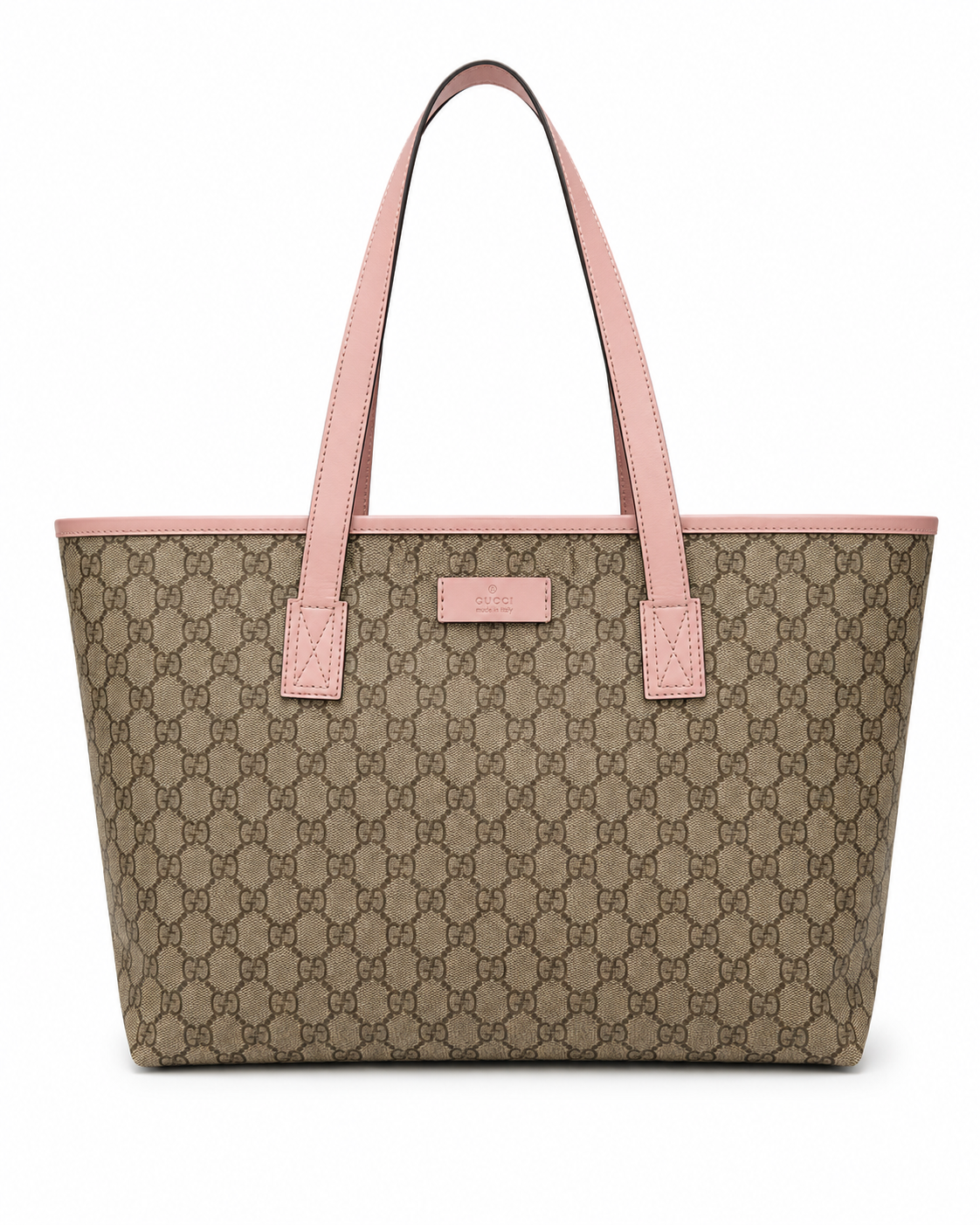 Gucci GG Supreme Tote Bag in Pink