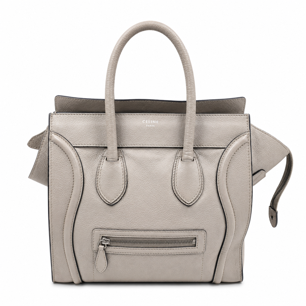 Celine Luggage Tote –Light Taupe Leather