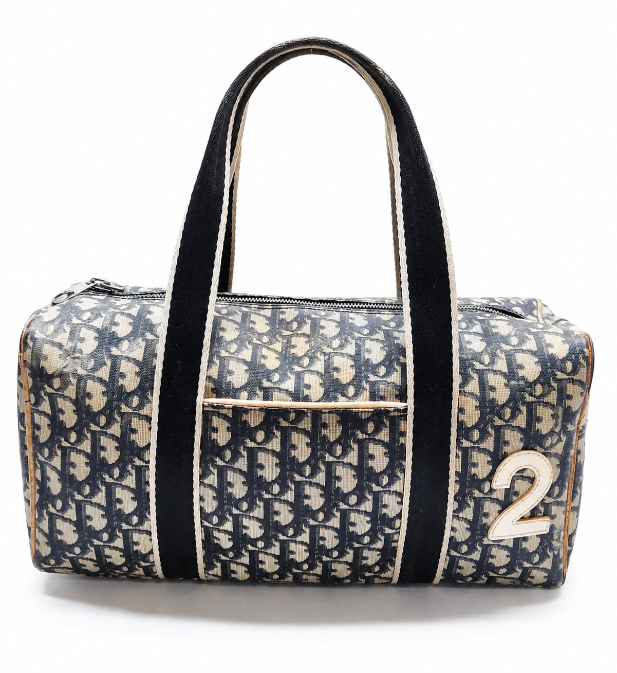 Christian Dior Oblique Rasta Bowling Bag