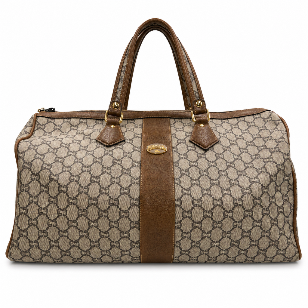Gucci Monogram Boston Bag