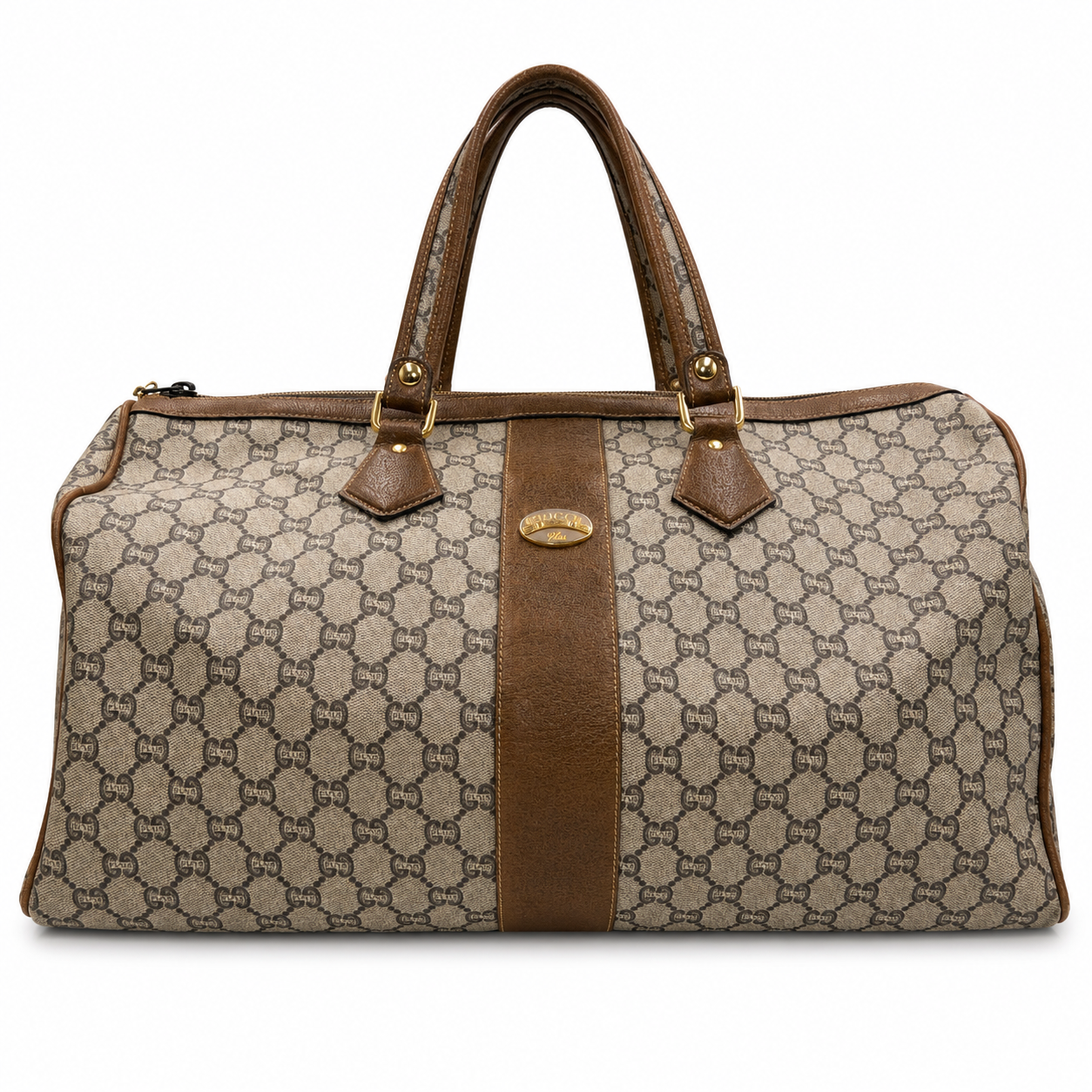 Gucci Monogram Boston Bag