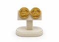 Chanel CC Medallion Earrings