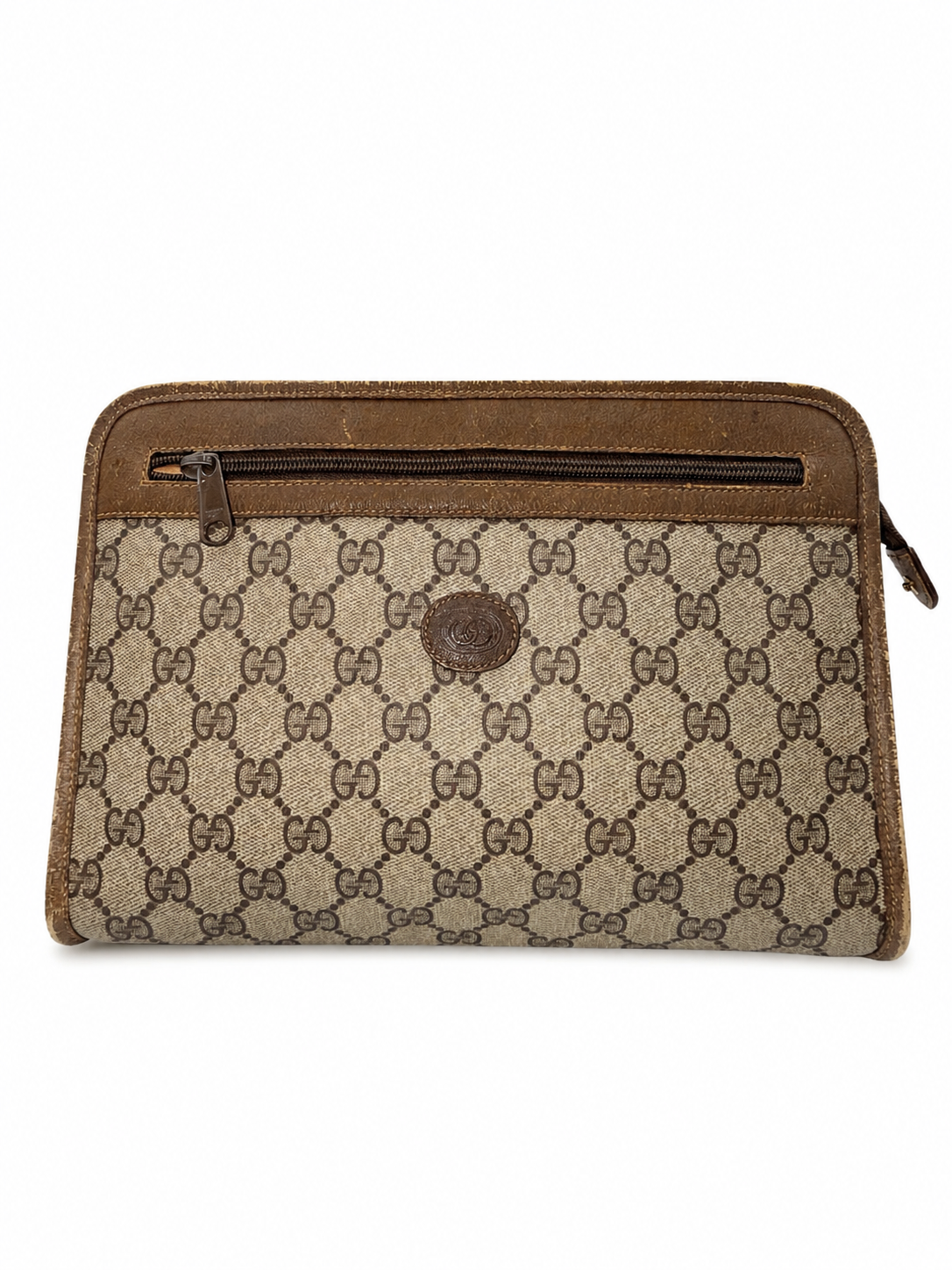 Gucci GG Supreme Clutch / Portfolio Pouch
