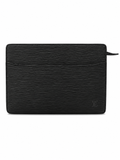 Louis Vuitton Black Epi Leather Clutch