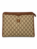 Gucci GG Supreme Portfolio Clutch
