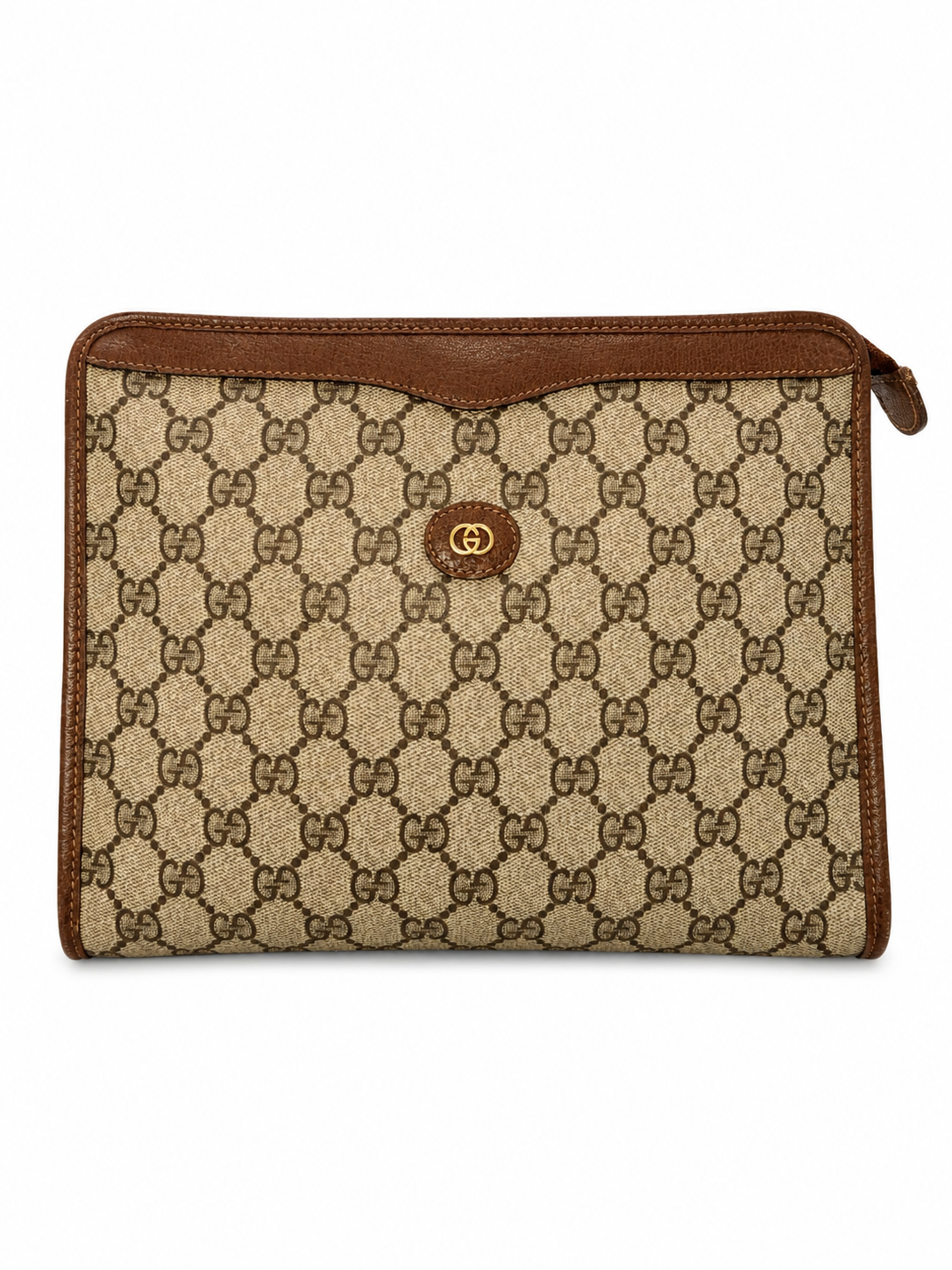 Gucci GG Supreme Portfolio Clutch