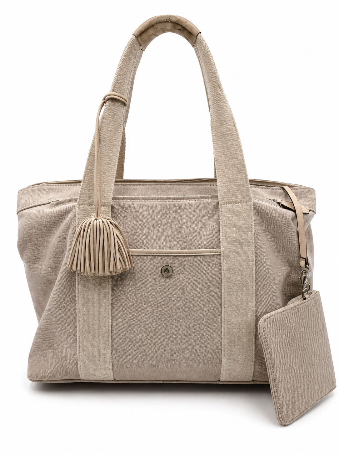 Loewe Canvas Tassel Tote Bag