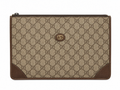 Gucci GG Supreme Monogram Clutch / Portfolio Bag