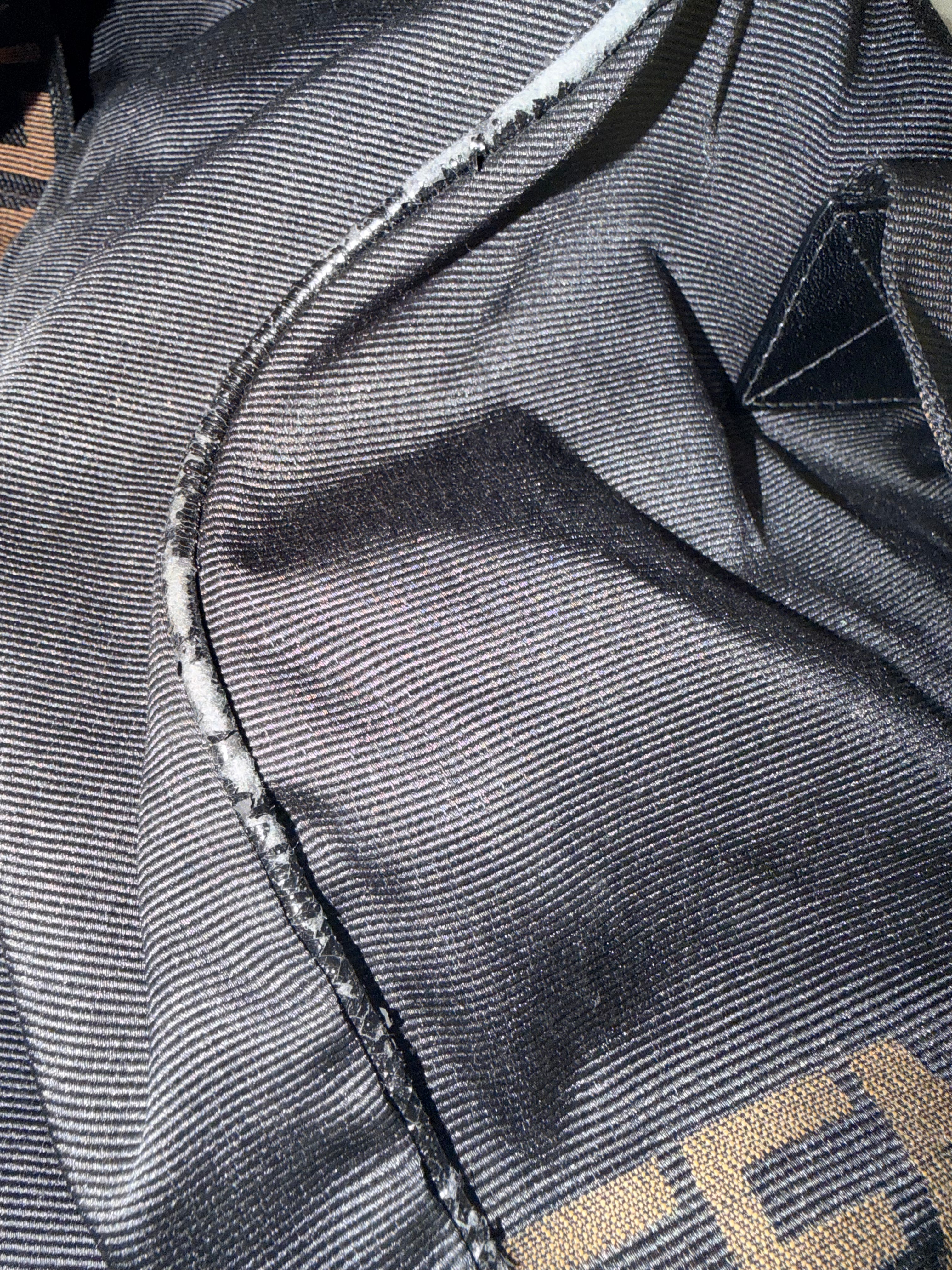 Fendi  Nylon Travel Duffel Bag with Matching Pouch