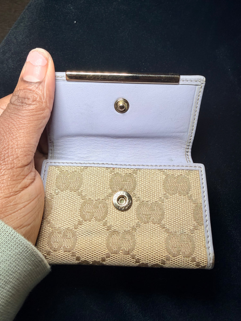 Gucci GG Canvas 4-Key Wallet