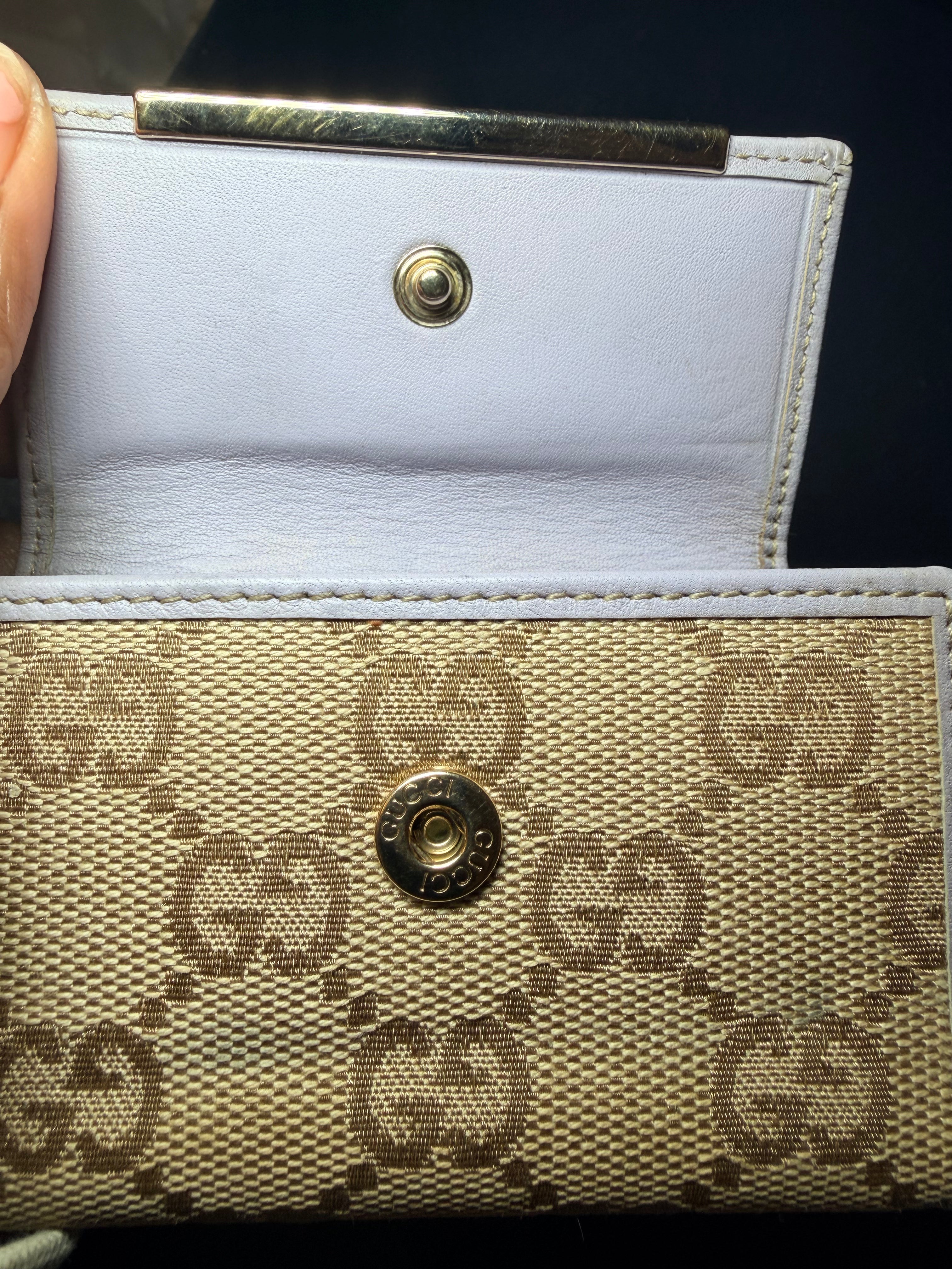 Gucci GG Canvas 4-Key Wallet