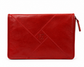 Fendi Oversized Clutch in Red