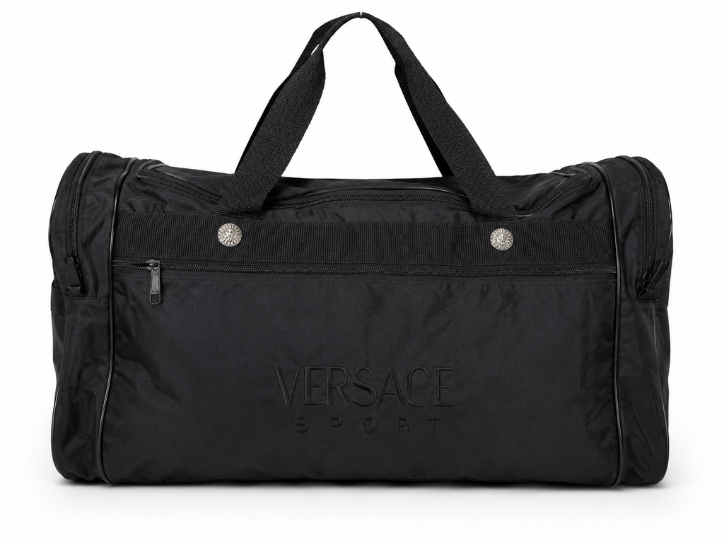 Versace Sport Nylon Duffel Bag