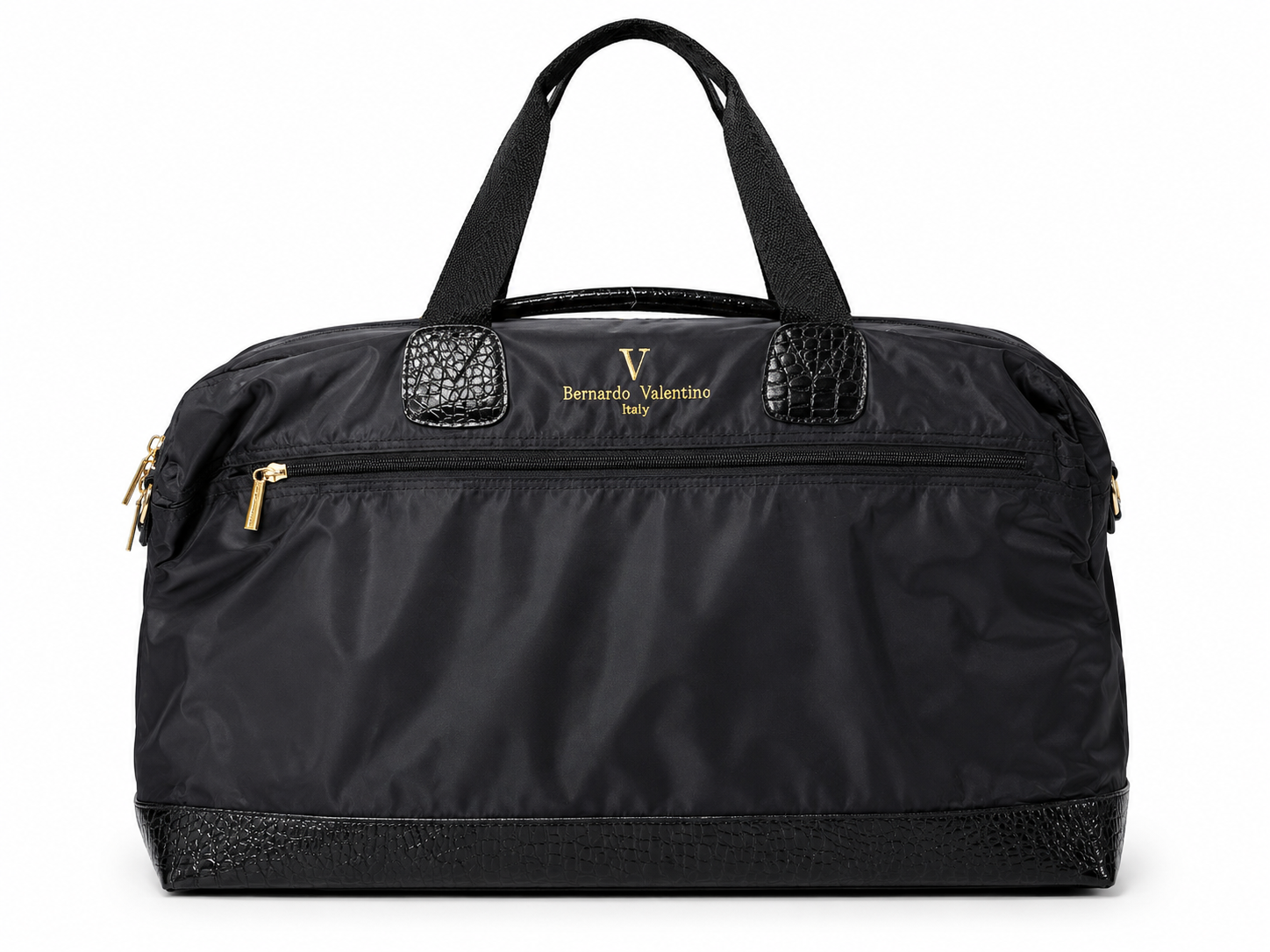 Valentino Italy Oversized Travel Tote / Weekender Bag
