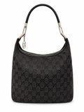Gucci GG Canvas Shoulder Bag (Navy Blue)