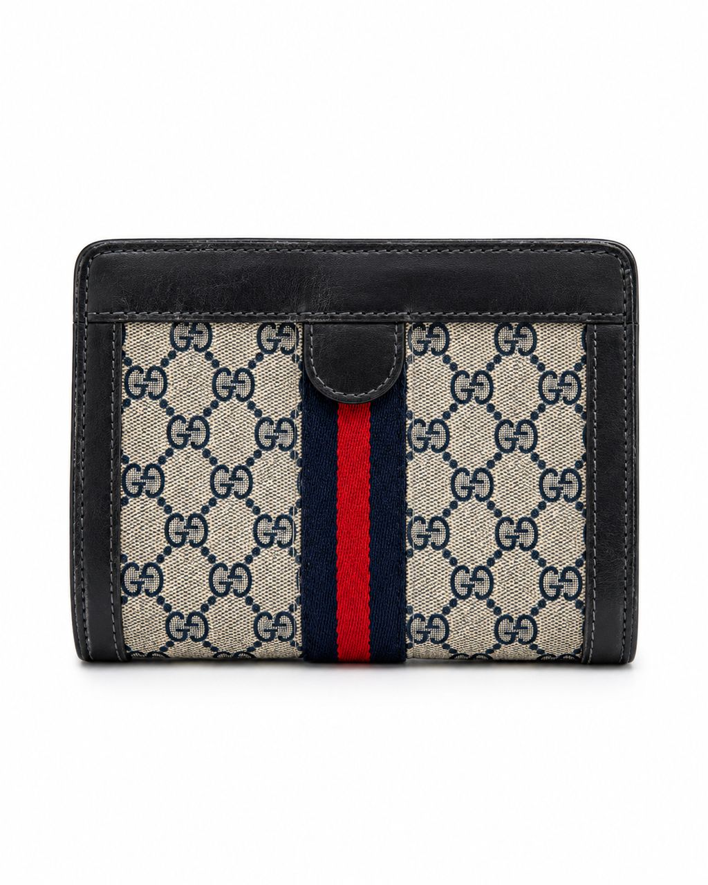 Gucci GG Supreme Web Clutch
