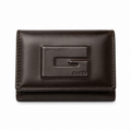 Gucci Embossed G Logo Leather Key Case